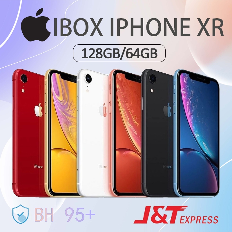 IBOX SECOND IPHONE XR 128GB/64GB FULLSET MULUS SECOND GOOD CONDITIONS BH 95+