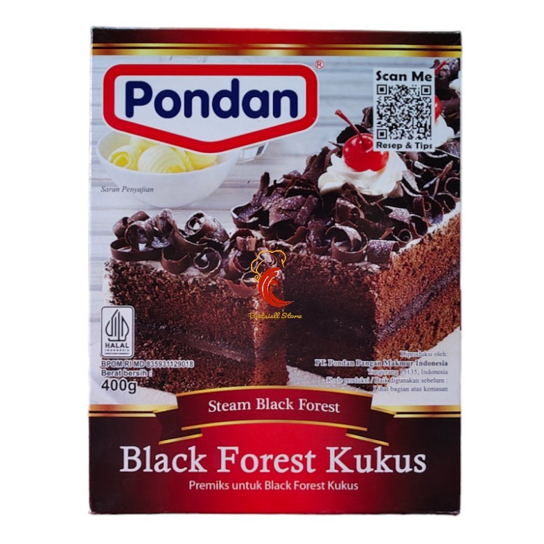 

Pondan Black Forest Kukus 400 Gr