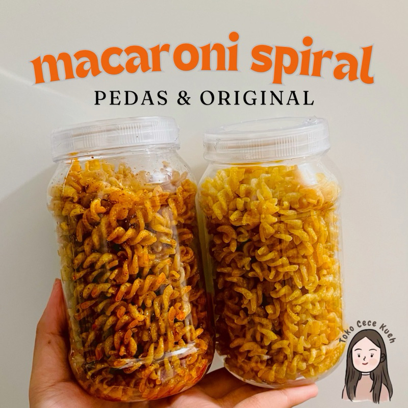 

Macaroni Spiral Cece Kueh