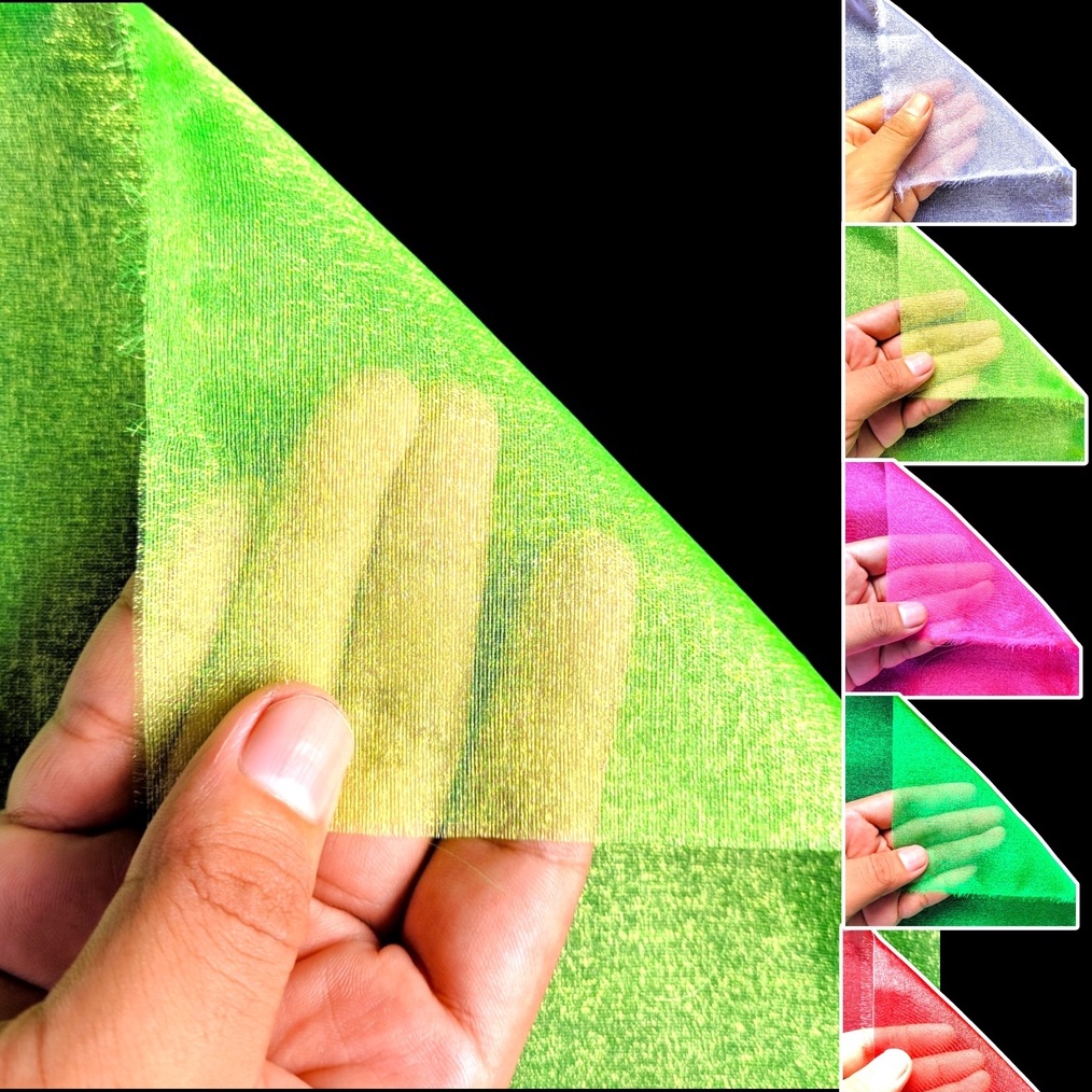KODE K24D 1 Meter Kain Umpan Pancing Sabiki  Kain Sutra  Kain kaca Organza