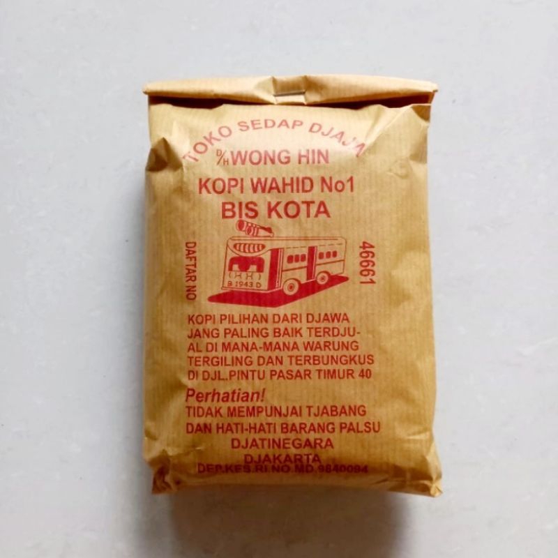 

[ MURAH ] Kopi Bubuk Wahid No. 1 BIS KOTA ARABICA WB 250 Gram DJATINEGARA WONG HIN Gilingan Halus