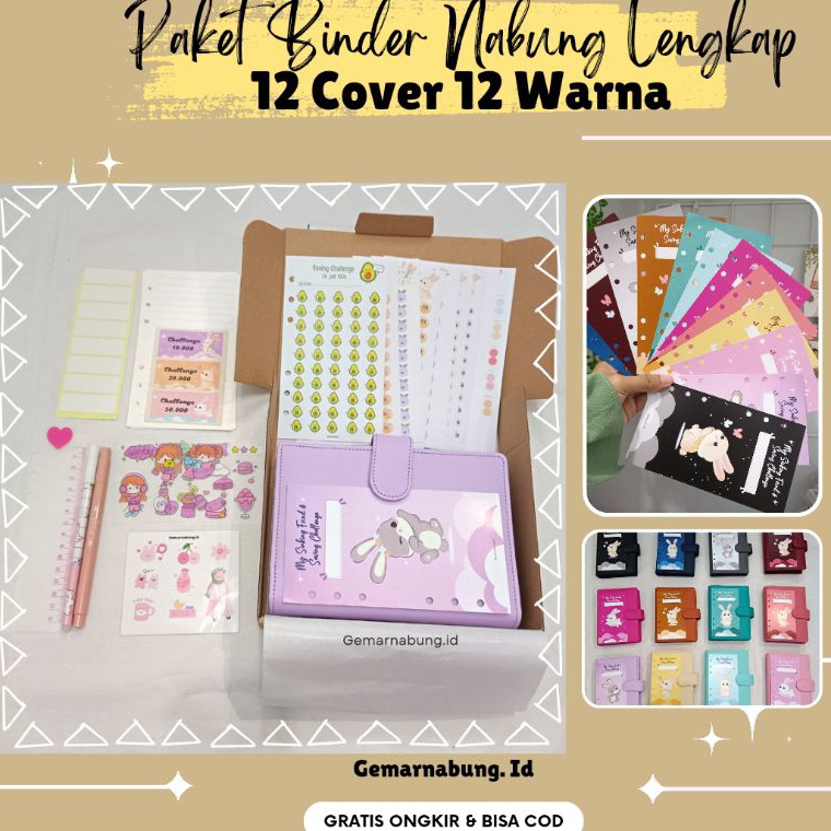 

Stok terbatas Paket Binder keuangan Lengkap A6 Paket Binder keuangan menabung lengkap Binder sinking fund Binder A6