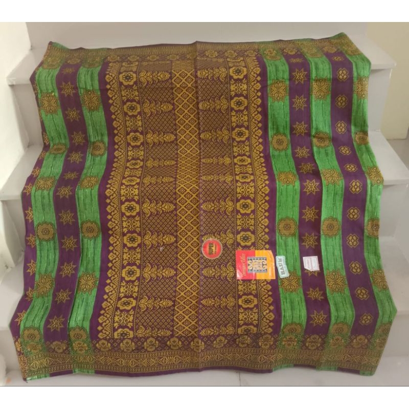 sarung katun corak palembang