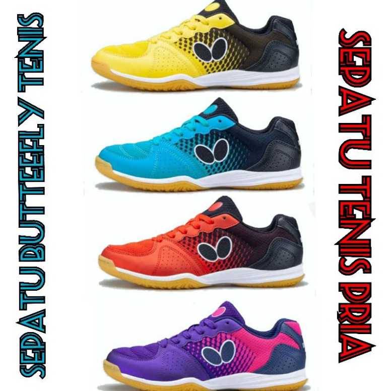 KODE P5N Sepatu Tenis Pria Butterfly Original Sepatu Tennis Meja Pria Sepatu Olahraga Tenis Pria