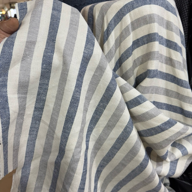 kain katun linen camvas tebal ( harga meter )