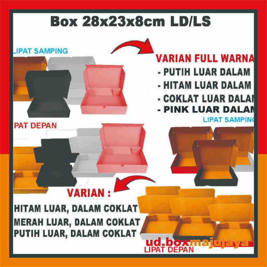 

Box 28x23x8 Cm / Box Lipat Depan / Box Hampers