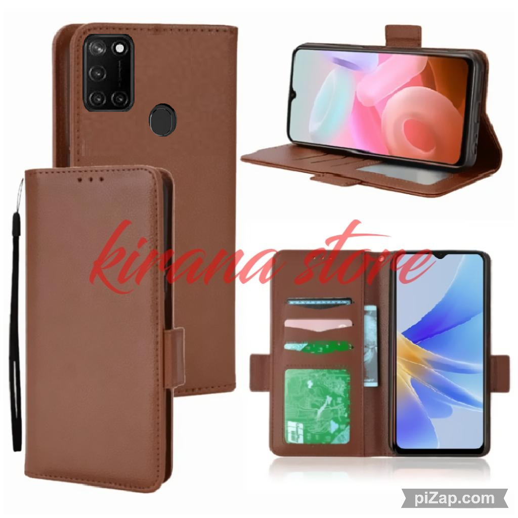 Case Dompet Hp Samsung A21S Flip Case Flip Dompet Casing HP Flip Kulit Case Wallet Leather Cover