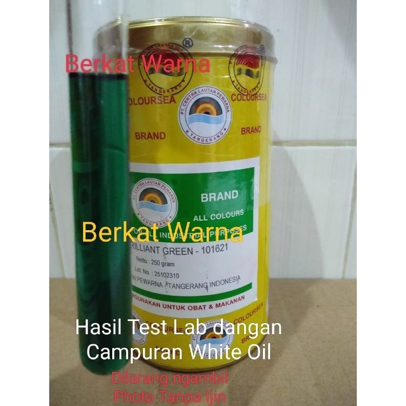 

KODE F6U7 Pewarna Minyak Solvent Brilliant Green 11621 Coloursea Powder