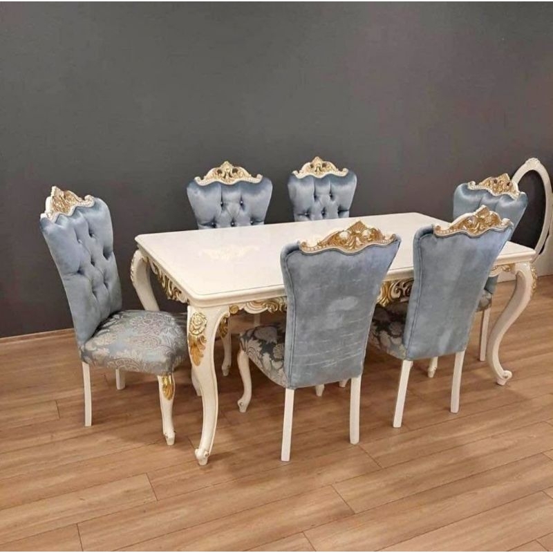 set meja makan kursi 6 kursi makan meja makan ukir kursi makan ukir