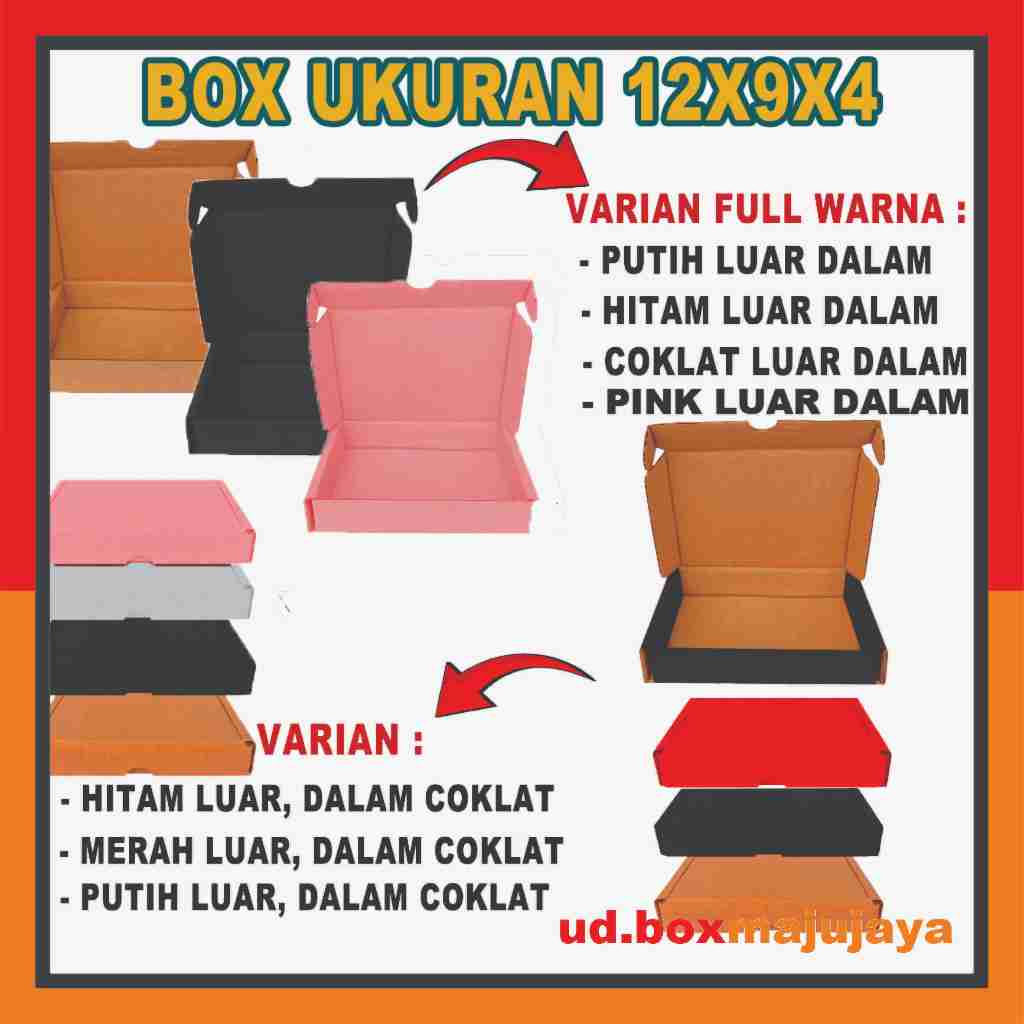 

Box 12x9x4 Cm / Lipat Samping / Kardus Polos