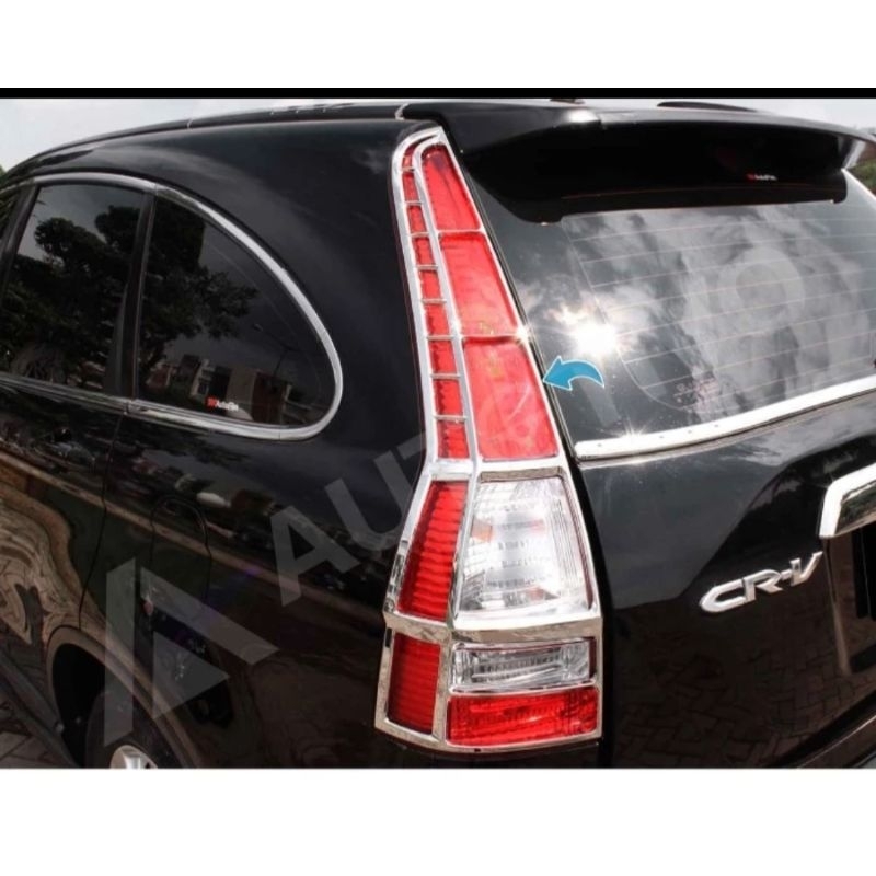 Garnish Lampu Belakang CRV 2008 Chrome