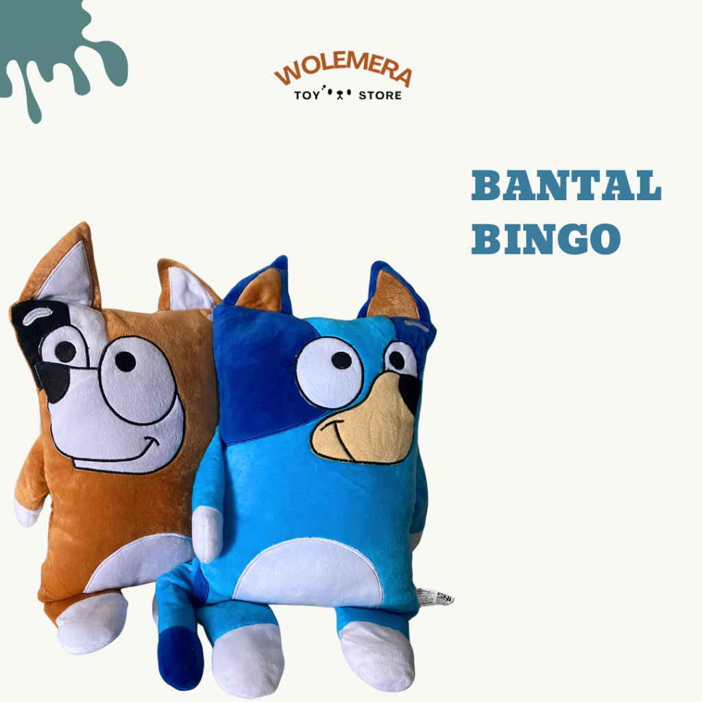 Boneka Bantal Tidur Bingo
