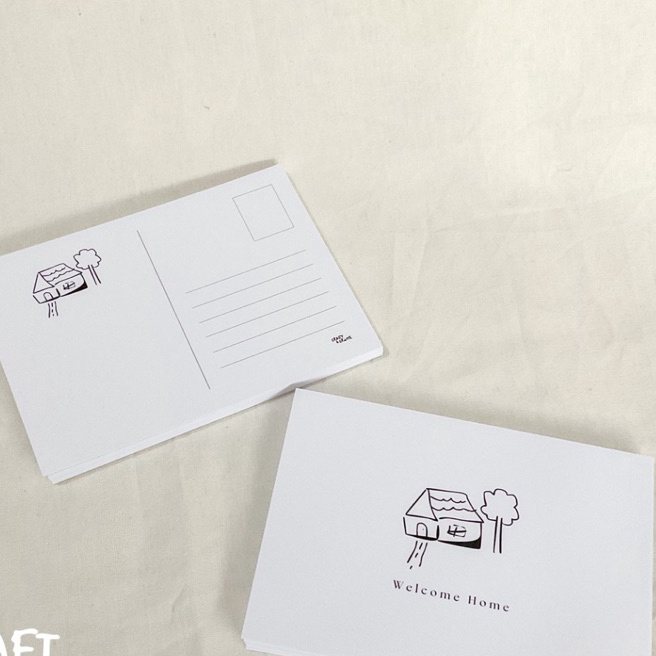 

KP8 craftandcreme POSTCARD MONO POSTCARD KARTU POS MMALIST KOREAN CARD AESTHETIC KARTU ESTETIK ROOM DECOR KARTU DINDING
