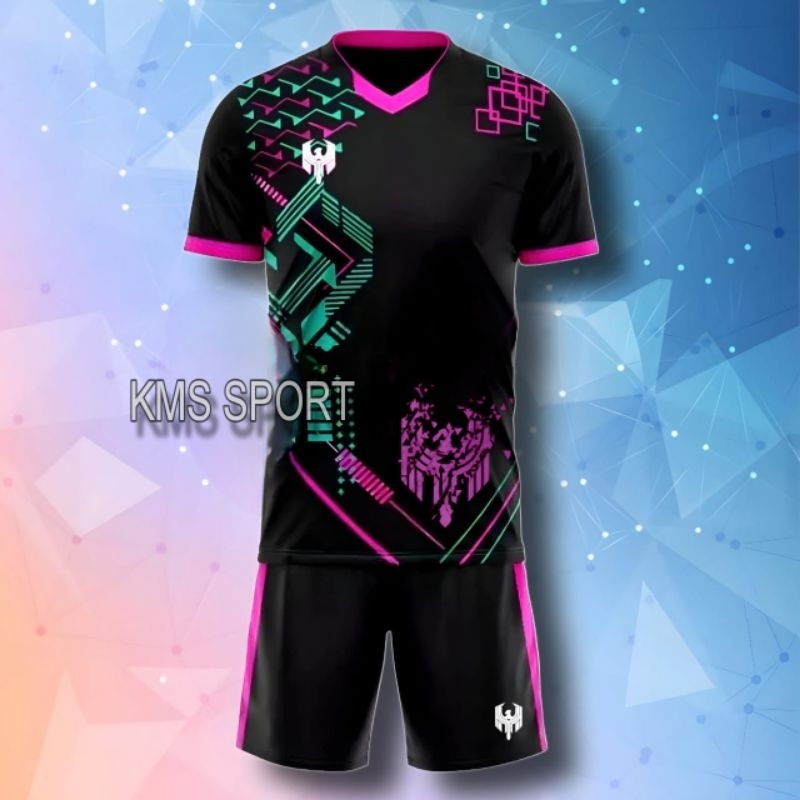 Stelan Jersey Bola Dewasa Baju Bola Futsal Terbaru Pria Wanita Set Baju Celana