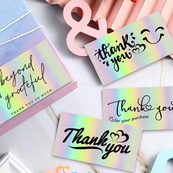 

Terbaik COD 5pcsthank you cardkartu terima kasihthanks card95 cm kartu laser kartu ucapan pernikahan berbelanja souvenirEG