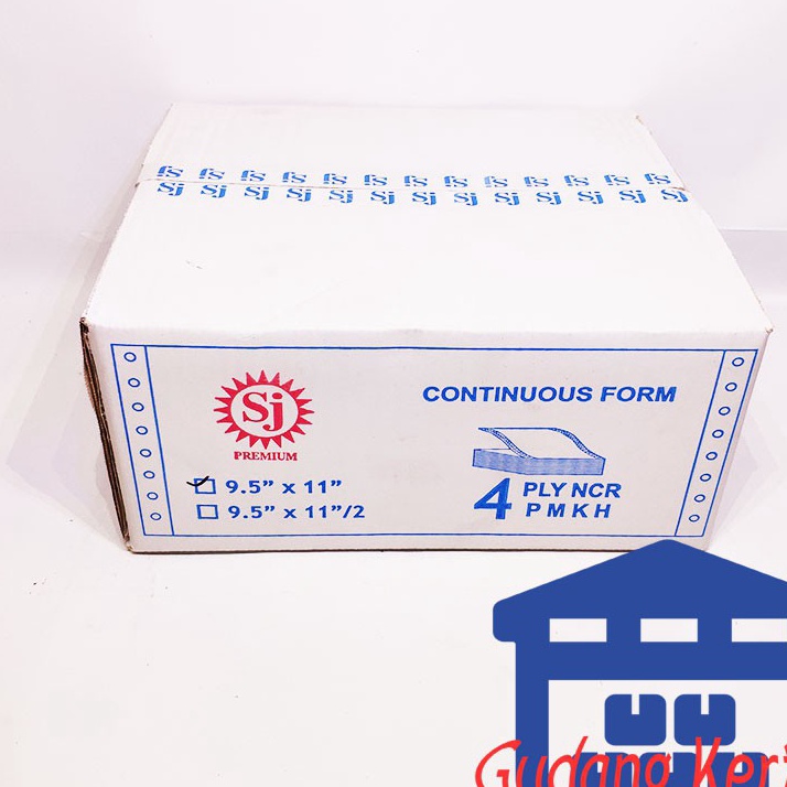 

FG2 SJ Premium Continuous Form 95 x 11 4 Ply NCR