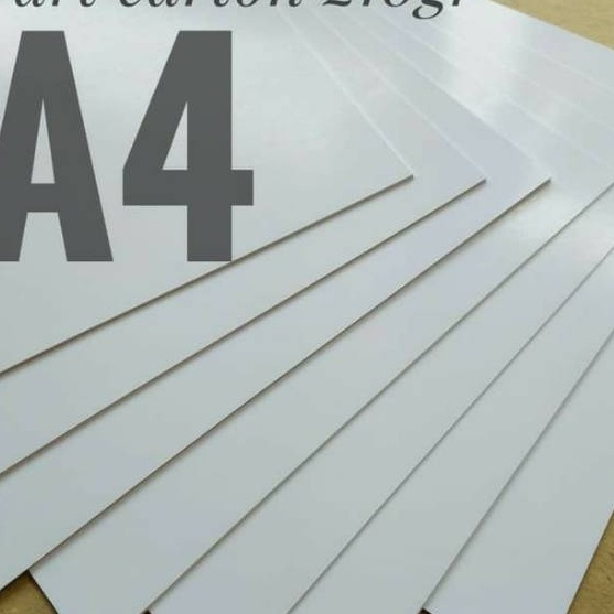 

Cepat 5 Lembar Kes Art Carton 21 Gsm Kes Glossy Uk A4 21cm X 297cm
