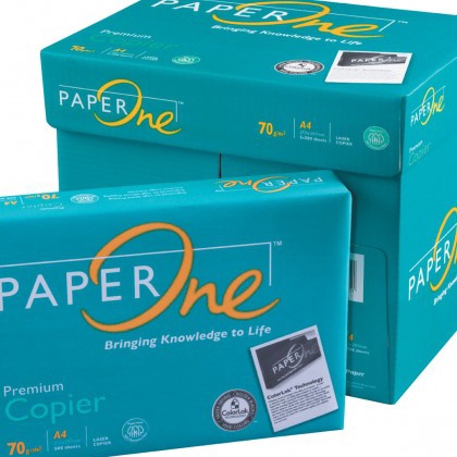 

Promo PAPER ONE KES HVS 75GR A4 F4 QUARTO KES FOTOCOPY KES PRINT 7 A4 75 A4