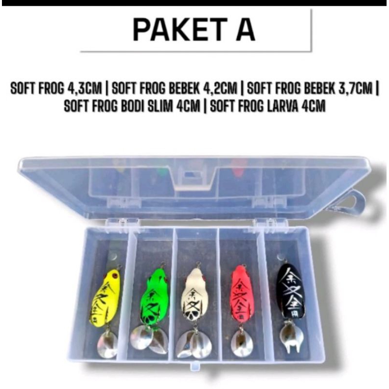 umpan casting gabus dan toman pake box ikan