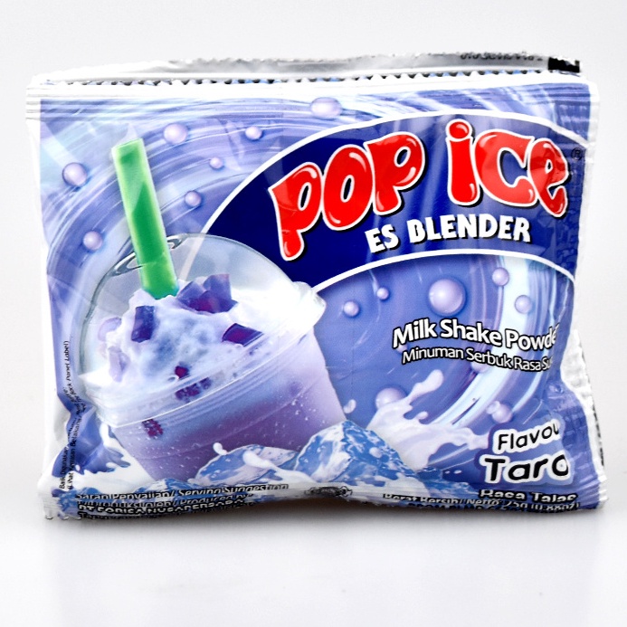 

SPONTAN Pop Ice rasa TARO per Renteng ISI 1pcs POP ICE TARO