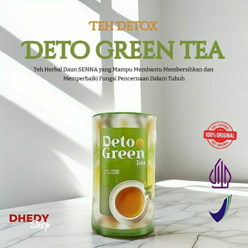 

DETO GREEN TEH DIET & DETOKS SISTEM PENCERNAAN ISI 20 KANTONG