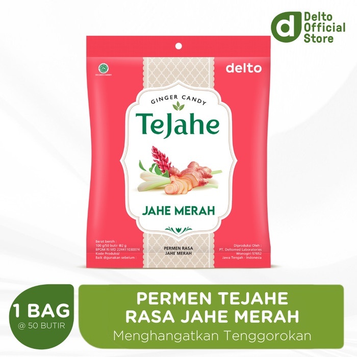 

TeJahe Permen Jahe Merah 100gram