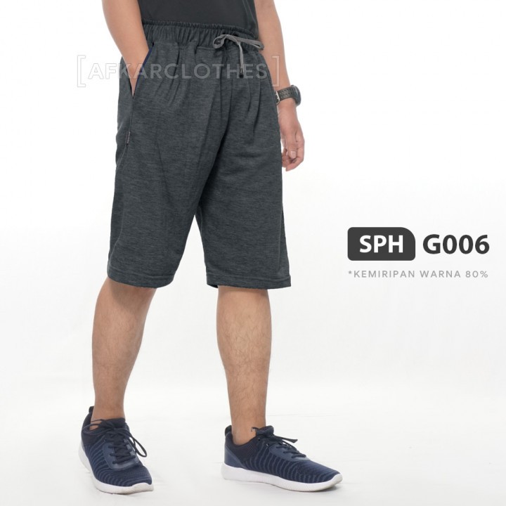 SPH AFKARCLOTHES Celana Pendek Pria Santai Selutut