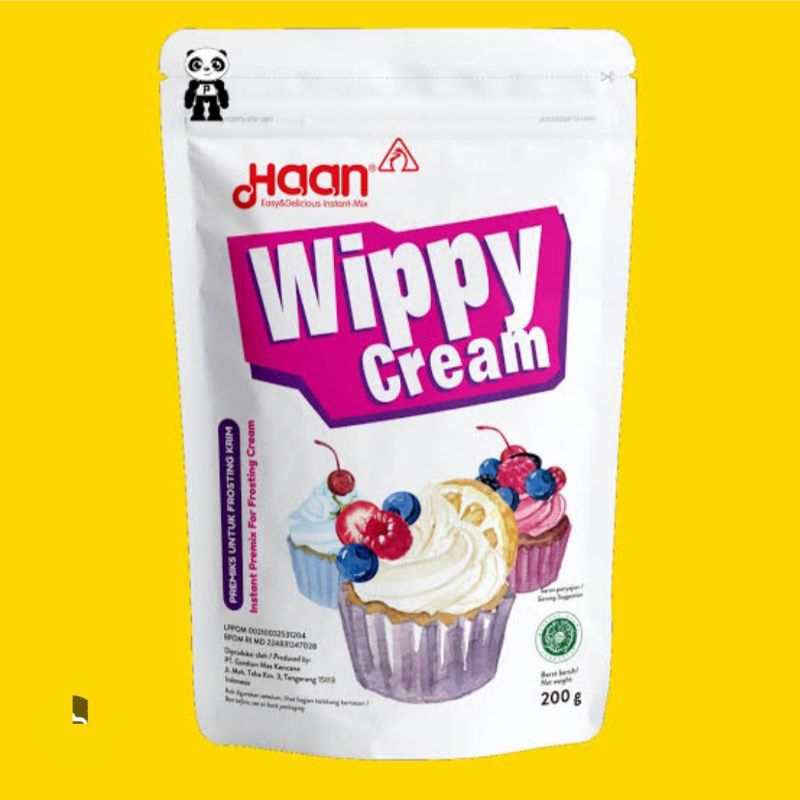 

Haan Wippy Cream White Cream 200 gram
