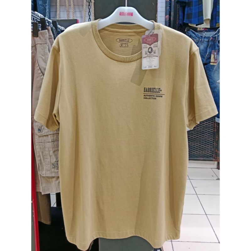 Kaos Gabrielle jeans original mens BBHC330F00224M kaos oblong pria kaos oblong santai kaos oblong re