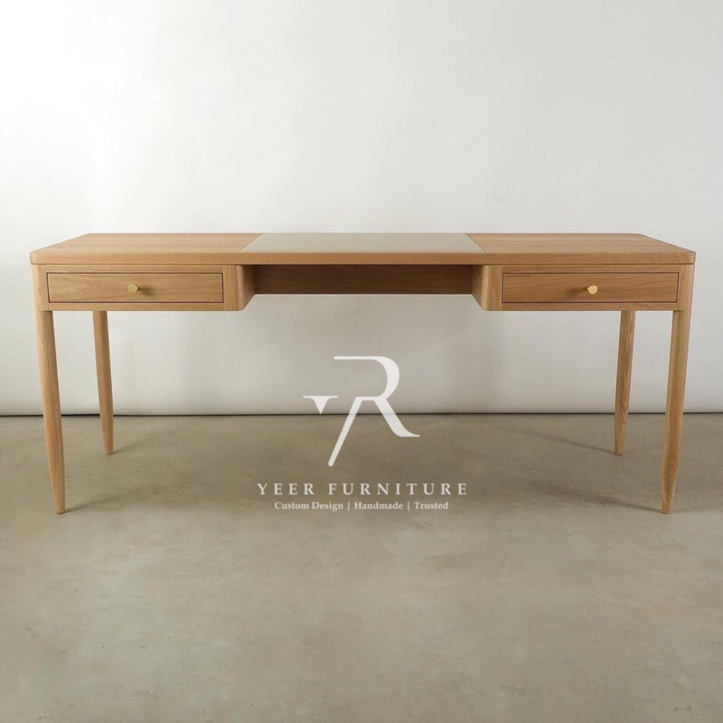 Meja Kerja Jati Minimalis