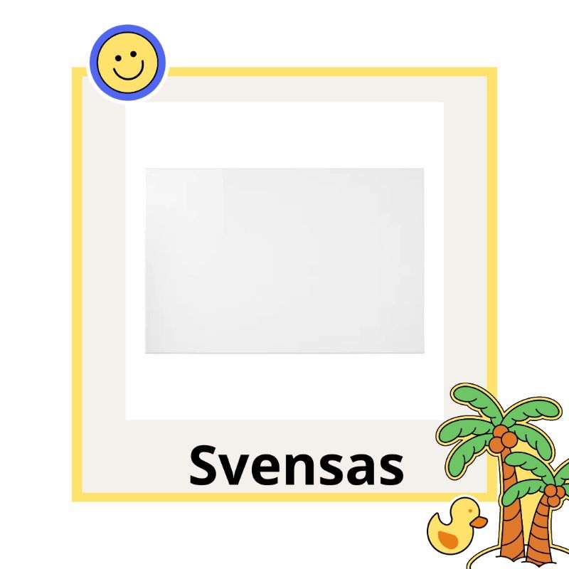 

SVENSAS. Papan memo, putih, 40x60 cm