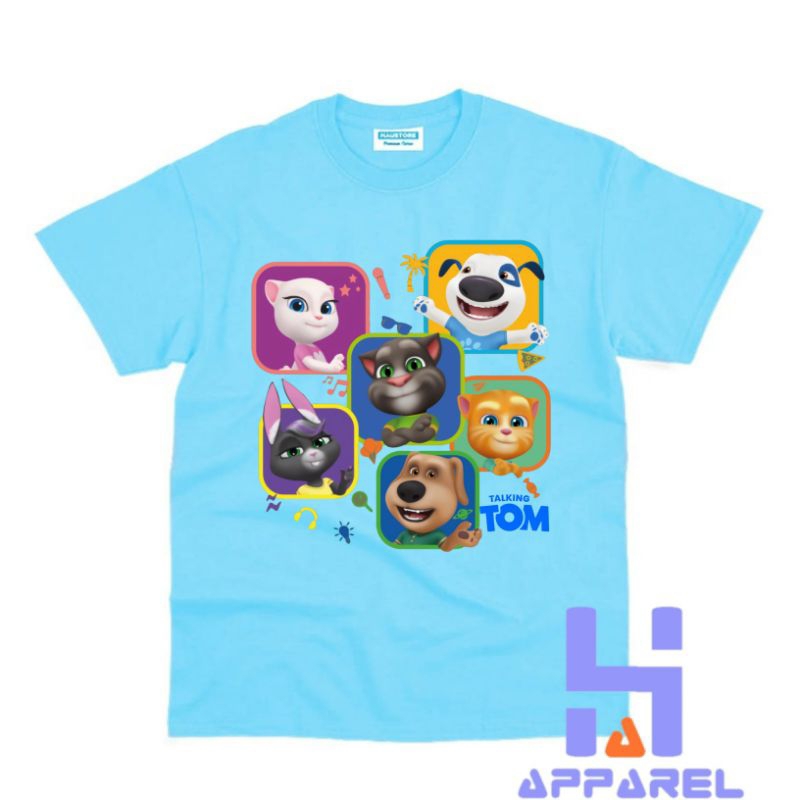 BAJU ANAK KAOS ANAK TALKING TOM
