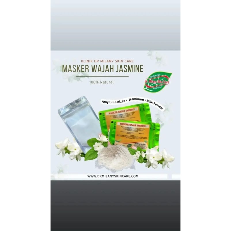 Masker Jasmine by dr. milany skin care