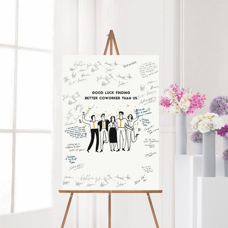 

Kanvas 40x60 cm Hadiah Perpisahan Kantor / Resign