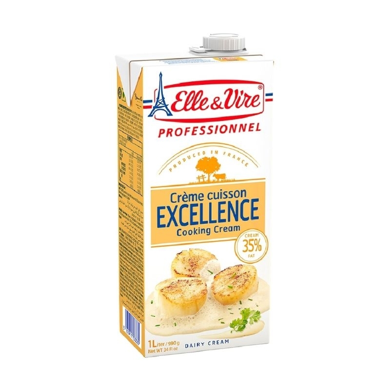 

Elle & Vire Cream Special Cooking 35,1% Fat 1 lt