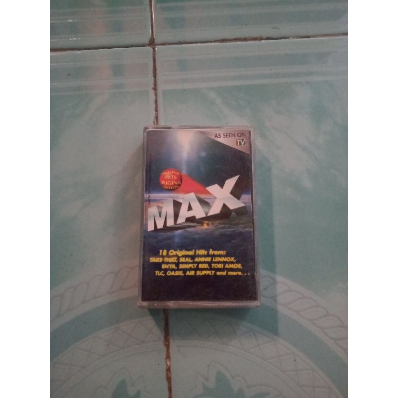 Kaset Max 18 original hits from take that seal dll