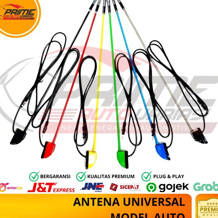 HJ6 ANTENA AUTO ANTENA RADIO MOBIL ANTENA UNIVERSAL