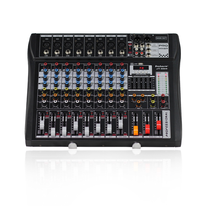 Professional Mixer BETAVO JT-88 V2 JT88V2 Mikser Audio 8 Channel Original