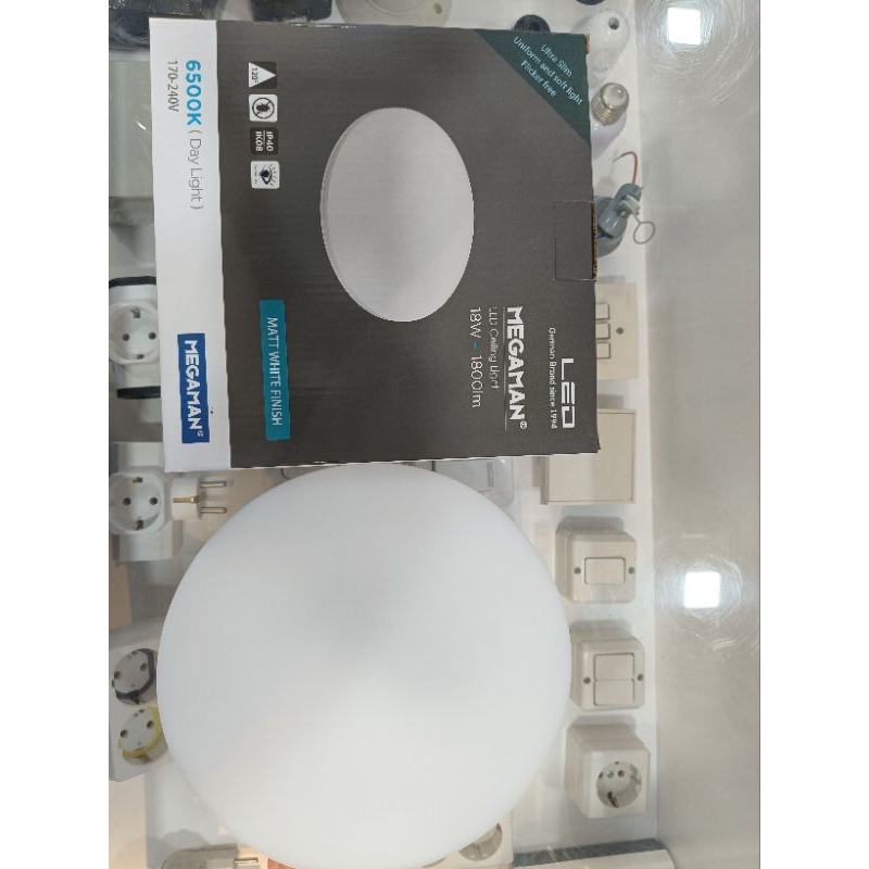 MEGAMAN LAMPU CEILING / BARET 18W 24W 6500K