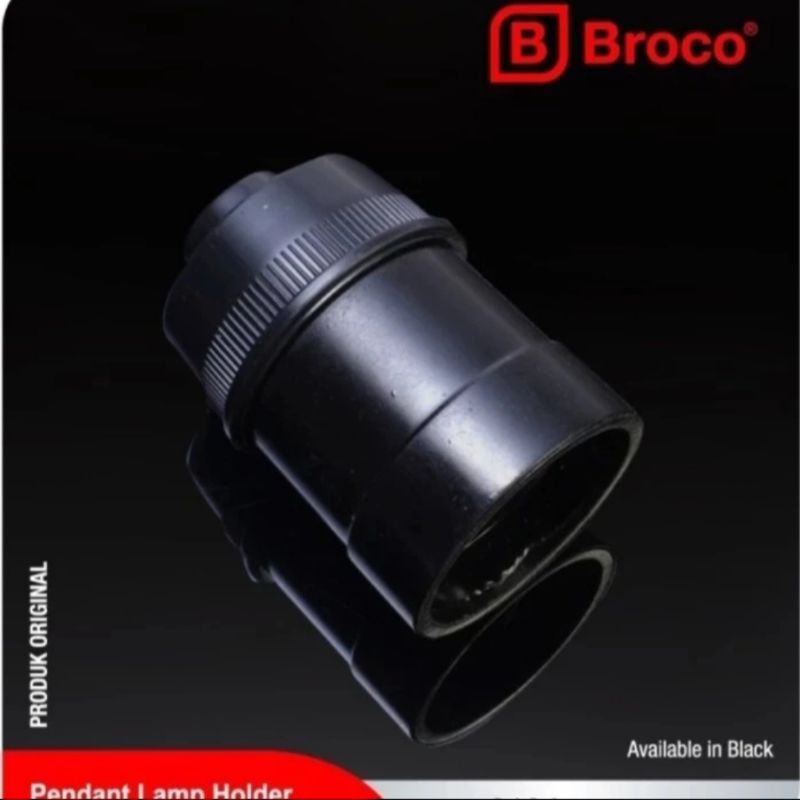 RUMAH LAMPU GANTUNG  BROCO - FITTING GANTUNG BROCO