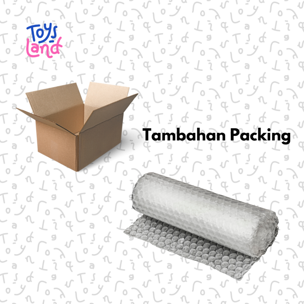 

Tambahan Extra Packing Pengiriman Bubble Wrap Dan Kardus