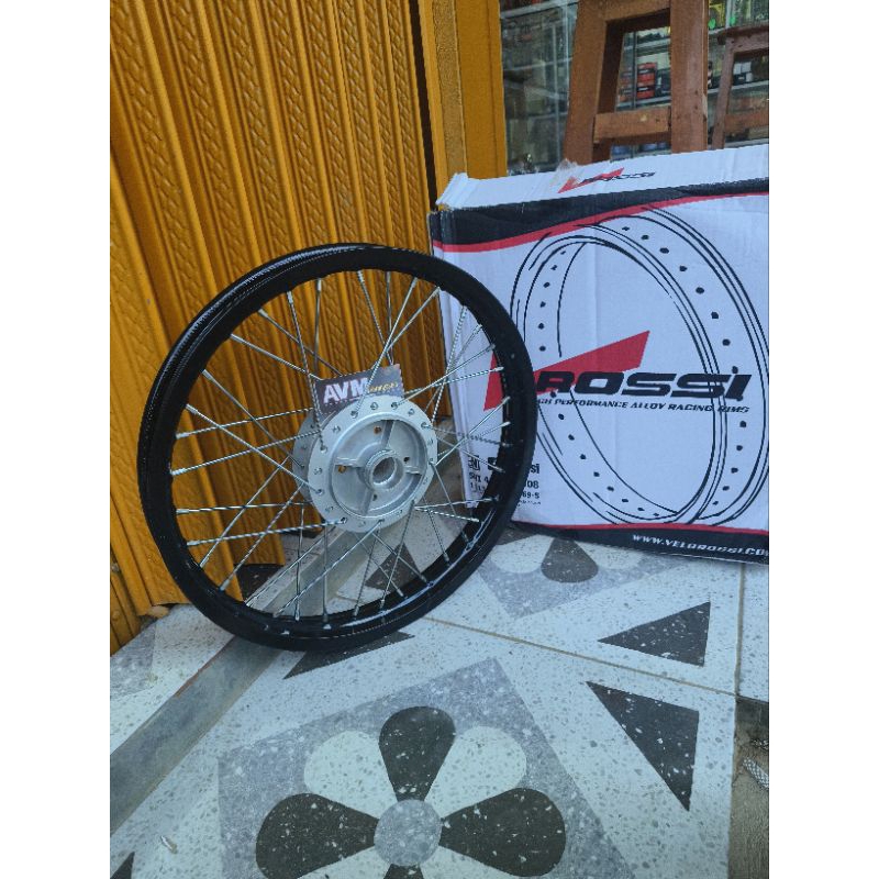 velg rossi honda grand grend belakang set tromol grand velg supra legenda rim rossi
