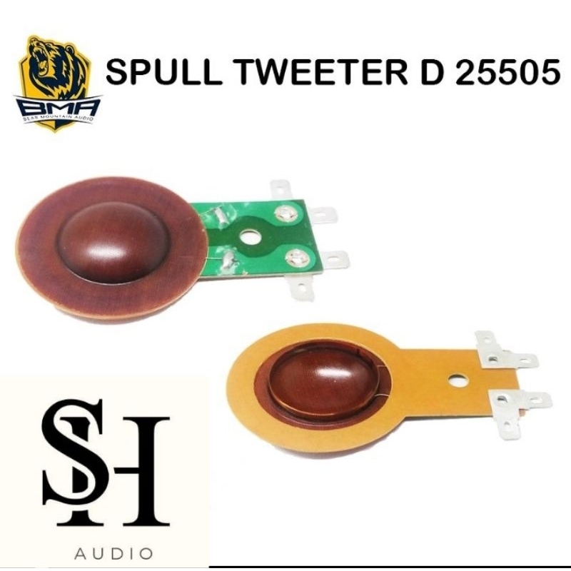 SPULL TWEETER D2 SPOL TWITER SPUL TWITER DRIVER BMA D25505