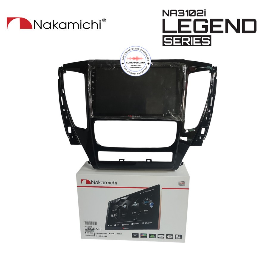 Head Unit Android Pajero 2016-2020 Nakamichi New Legend MK-III MKIII MK3  Carplay 9 inch