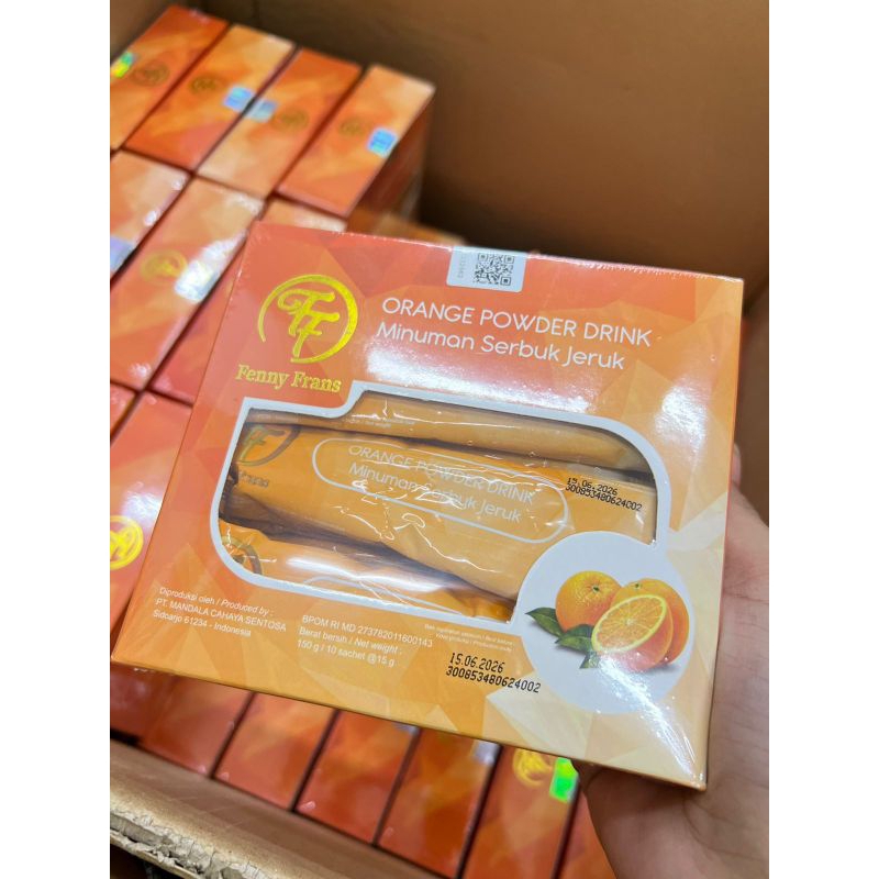 

Fiber FF Fenny Frans (Orange Powder Drink)