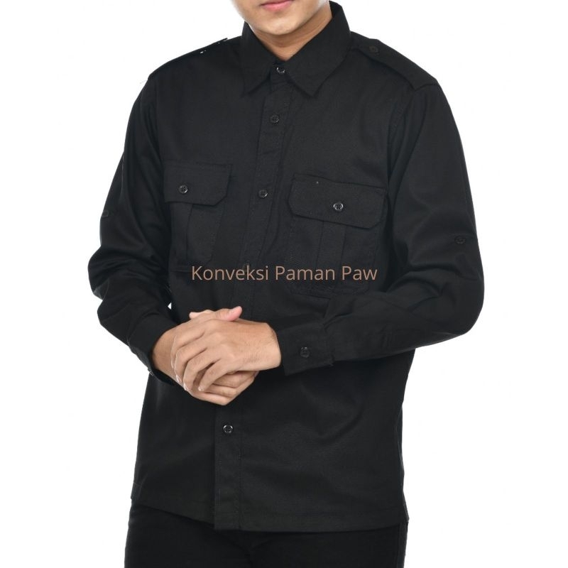 BAJU-KEMEJA-PDH-PDL-PRIA-WANITA-LAPANGAN-LENGAN-PANJANG-Seragam-Kerja-Tactical-Kantor-Group-Engineer