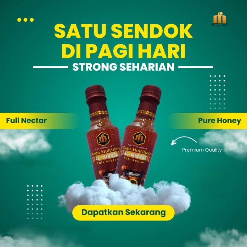 

Madu Multiflora Full Nektar AL MINNAH Bergaransi