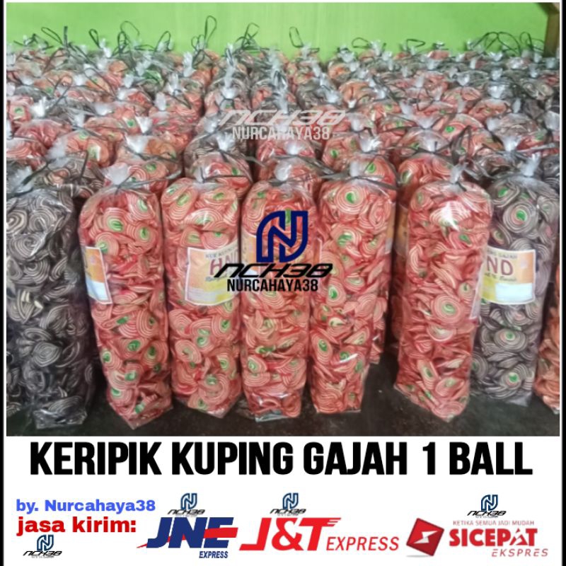 

kue kuping gajah / keripik kue kuping gajah 1 ball