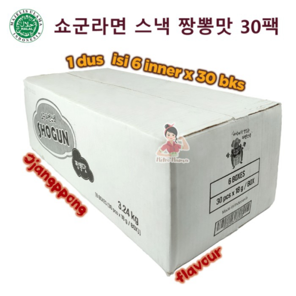 

Promo SNACK MIE KREMES SHOGUN KAARO KOREA 1 DUS BESAR ISI 8 BOX / 8 INNER - JJANGPPONG Diskon