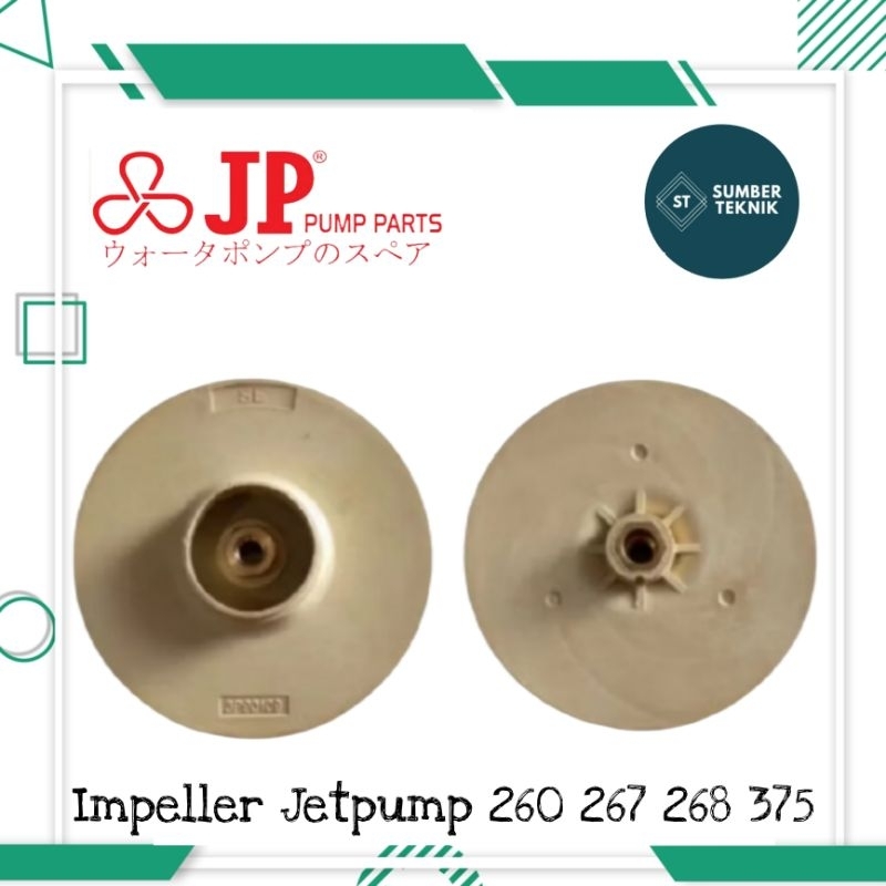 JP Kipas Impeller Pompa Air JET PUMP SHIMIZU SMZ 260 267 268 375 Impeler Gading